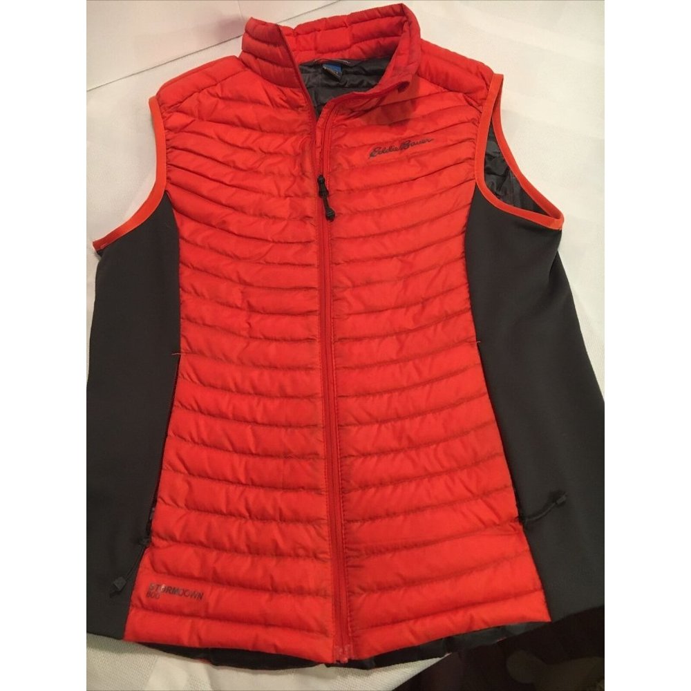 Eddie Bauer Goose Down Puffer StormDown 800 Vest O